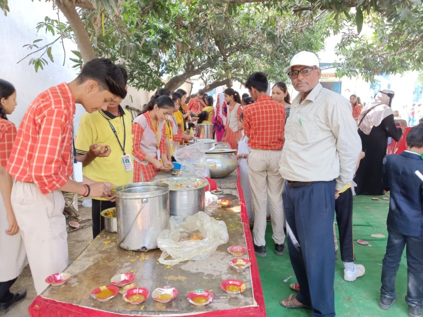 बाल दिवस पर विभिन्न कार्यक्रमों का किया गया आयोजन