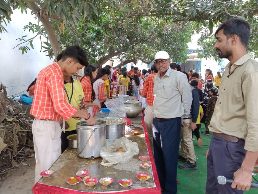 बाल दिवस पर विभिन्न कार्यक्रमों का किया गया आयोजन